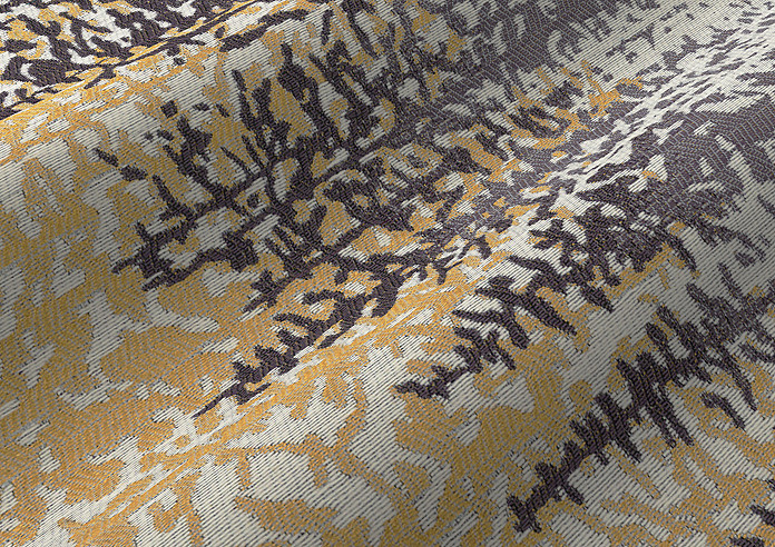 Highbury, Ochre - Made to Measure Curtains - Image 4